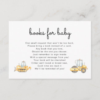 Baby Onder Bouwboeken voor Baby Kaart