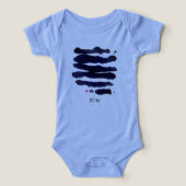 Baby one piece avec art original (Design Recto)