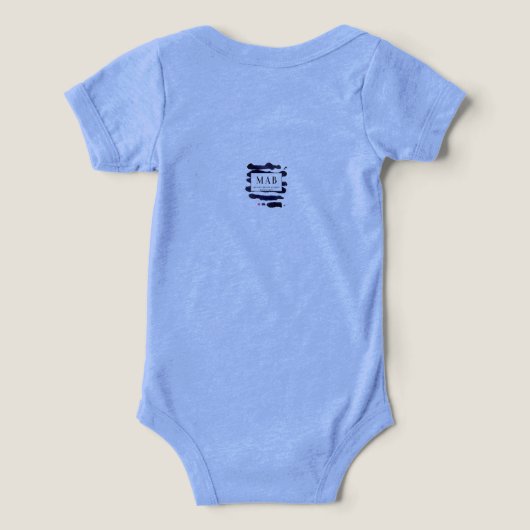 Baby one piece avec art original (Design Verso)