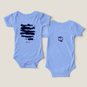 Baby one piece avec art original (Design Recto & Verso)