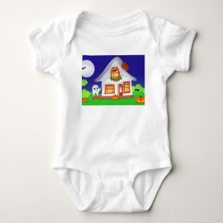 Baby One Piece met Halloween-afbeelding Romper
