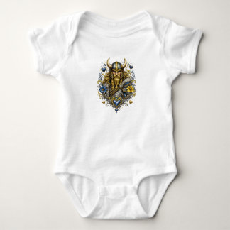 Baby one piece Viking-ontwerp Romper
