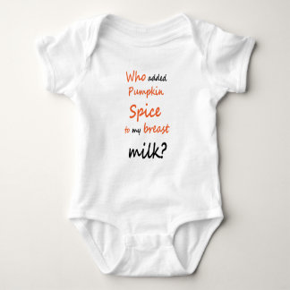 Baby Onesis Pumpkin Spice Romper