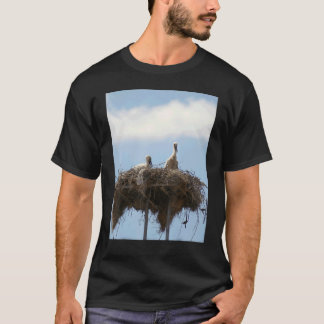 Baby ooievaarsfoto t-shirt