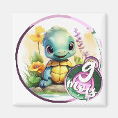 Baby - ook 9 maanden magneet (Voorkant)