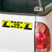 BABY OP BOAT Bumpersticker (Op Truck)