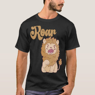 Baby op dag één vechtdag gevierde levende dieren t-shirt