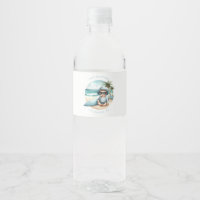 Baby op de Bord Surf Thema Strand Baby Shower