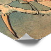 Baby op een winkel poster (Hoek)