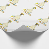 Baby op het strand cadeaupapier (Hoek)