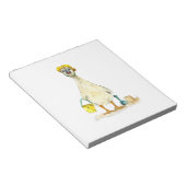 Baby op het strand notitieblok (Schuin)