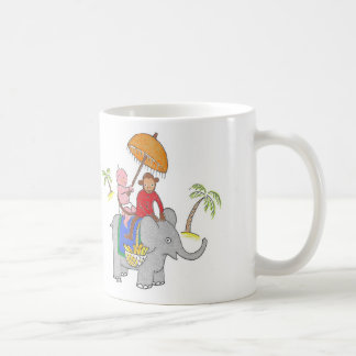 Baby op olifant koffiemok