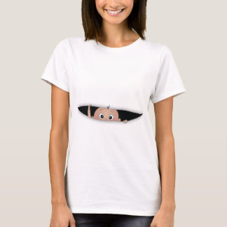 Baby op weg t-shirt