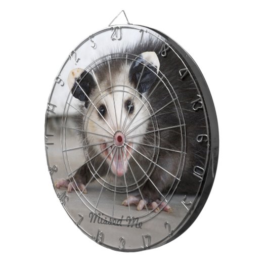 Baby Opossum Dartboard Board Dartbord (Voorkant Rechts)