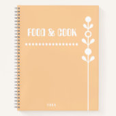 Baby orange Notebook Notitieboek (Voorkant)