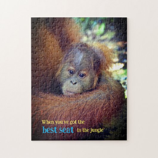 Baby Orangutan Legpuzzel (Verticaal)