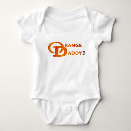 baby Oranje papa 2D Romper