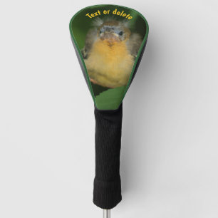 Baby Oriole Fledgling Bird Speciaal Golfheadcover