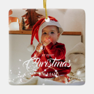 Baby Ornament - Mijn eerste kerstfeest