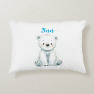 Baby Ours Polaire Décoration de Chambre Coussin Lo
