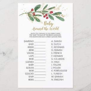 Baby over de 'World Game Green' en 'Gold Foliage'