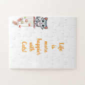 Baby Oversized Puzzel Katten Kittens Dieren (Horizontaal)