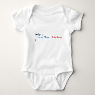 Baby overstroming romper