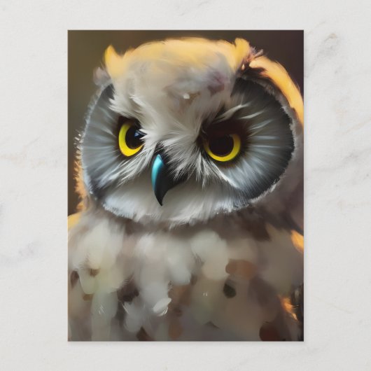 Baby Owl Briefkaart (Voorkant)