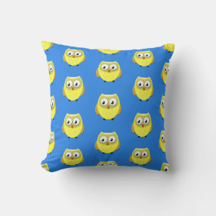 Baby Owl Cartoon Kussen
