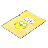 Baby Owl Cartoon Notitieboek (Linkerzijde)