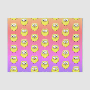 Baby Owl Cartoon Tissuepapier