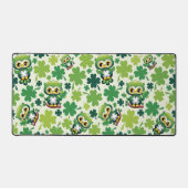 Baby Owl Cute St Patrick Cartoon (Recto)