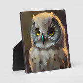 Baby Owl Fotoplaat (Voorkant)