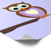 Baby Owl/Nursery Decor Poster (Hoek)