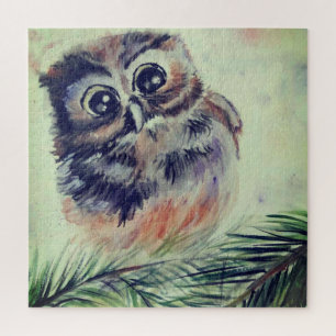 Baby Owl Puzzle - Schilderen Legpuzzel