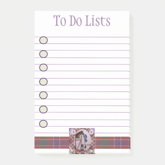 baby paardenpaardmerg post-it® notes (Voorkant)