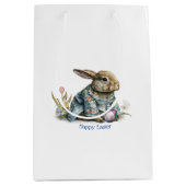  Baby paashaas geschenktas Medium Cadeauzakje (Voorkant)