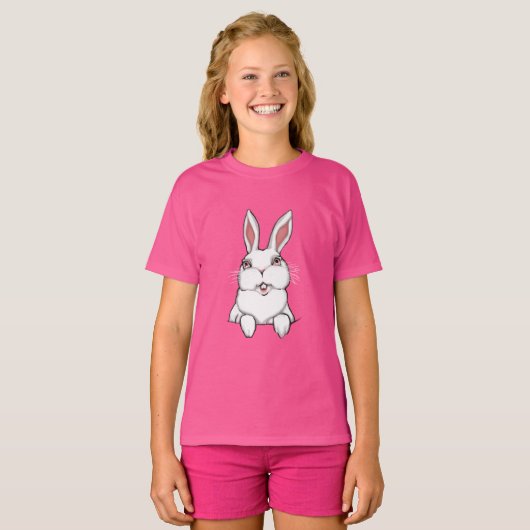 Baby paasmakreel van het paasbunny Kind T-shirt (Voorkant volledig)