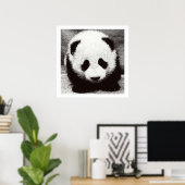 Baby Panda Artwork Posters Prints (Thuiskantoor)