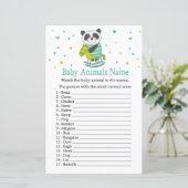 Baby Panda Baby Animals Name Game (Staand voorkant)