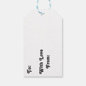 Baby Panda Gift Labels Cadeaulabel (Achterkant)