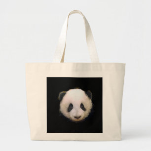 Baby Panda Grote Tote Bag