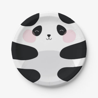 BABY PANDA PAPIER-BORDEN PAPIEREN BORDJE