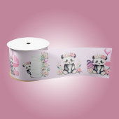 Baby Panda Peonies Oerwoud Baby shower Lint