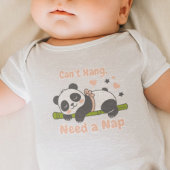 Baby panda romper