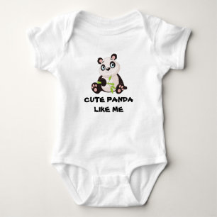 Baby Panda Romper