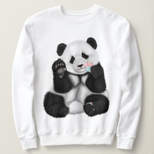 Baby panda trui (Design voorkant)