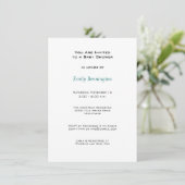 Baby Pandas Baby shower Invitation (Debout devant)