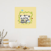 Baby Panda's Poster (Keuken)