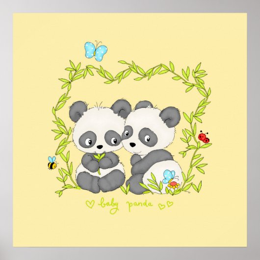 Baby Panda's Poster (Voorkant)